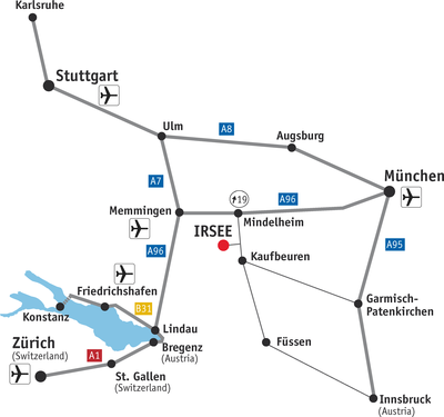 Roadmap to Kloster Irsee